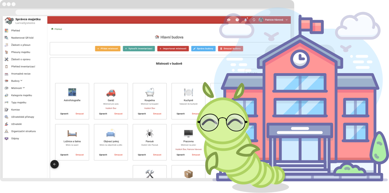 Správce majetku pro školy